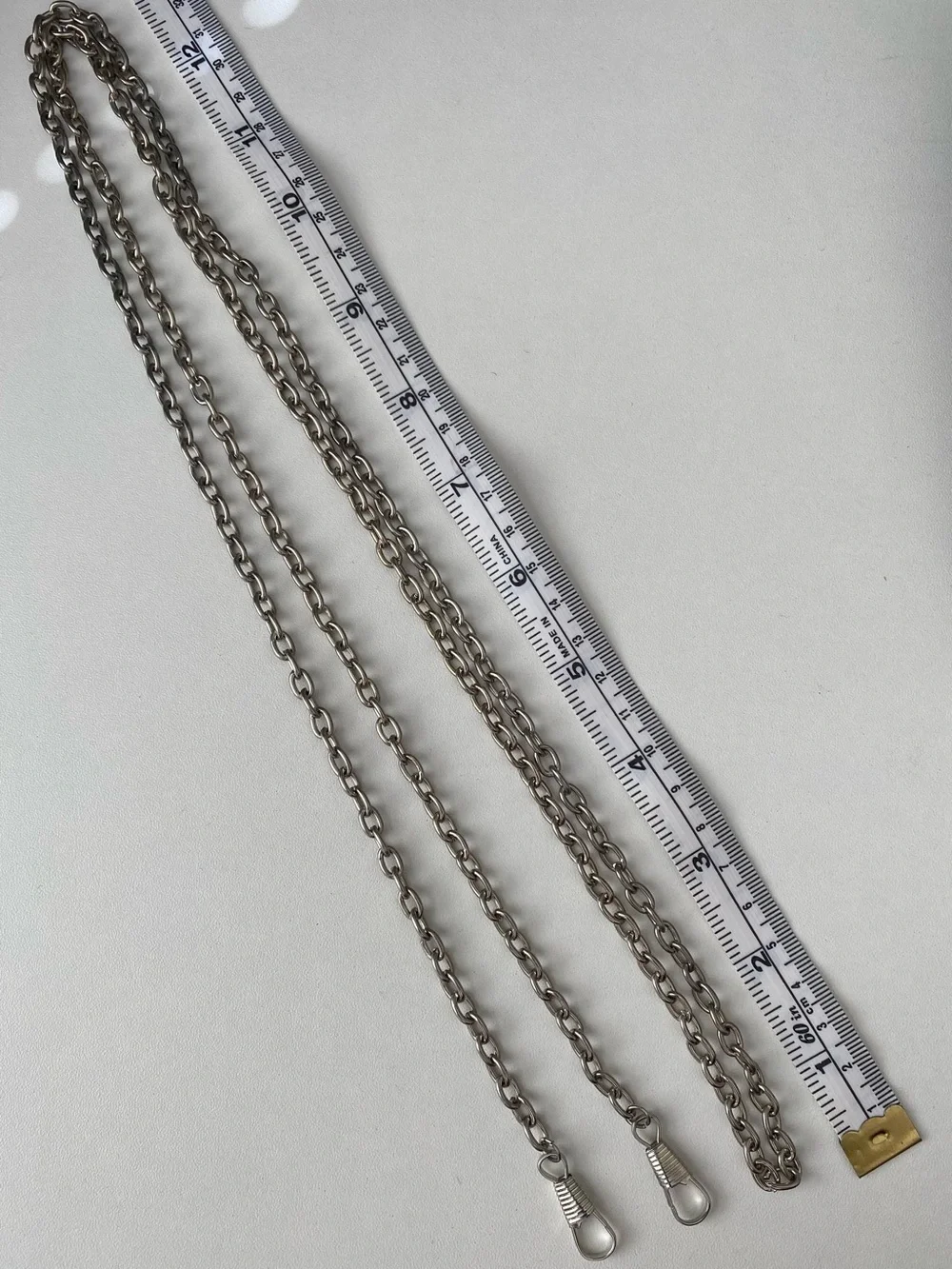 Stainless Silver Chain Eyeglass Holder Strap